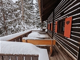 Vergrößern / Details: Balkon im Winter
